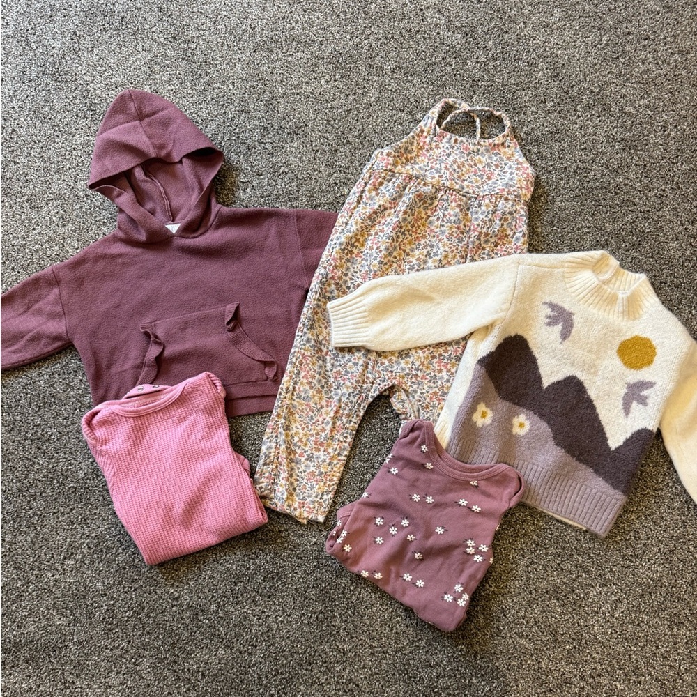 9-12 month girl fall clothing